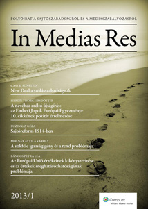In Medias Res 2013/1